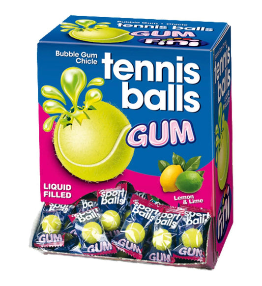 Fini Sport Balls Kaugummi Tennisball Bubble Gum 200 Stk